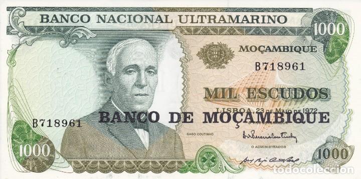 Billetes extranjeros: billete de Mozanbique de 1000 escudos S/C