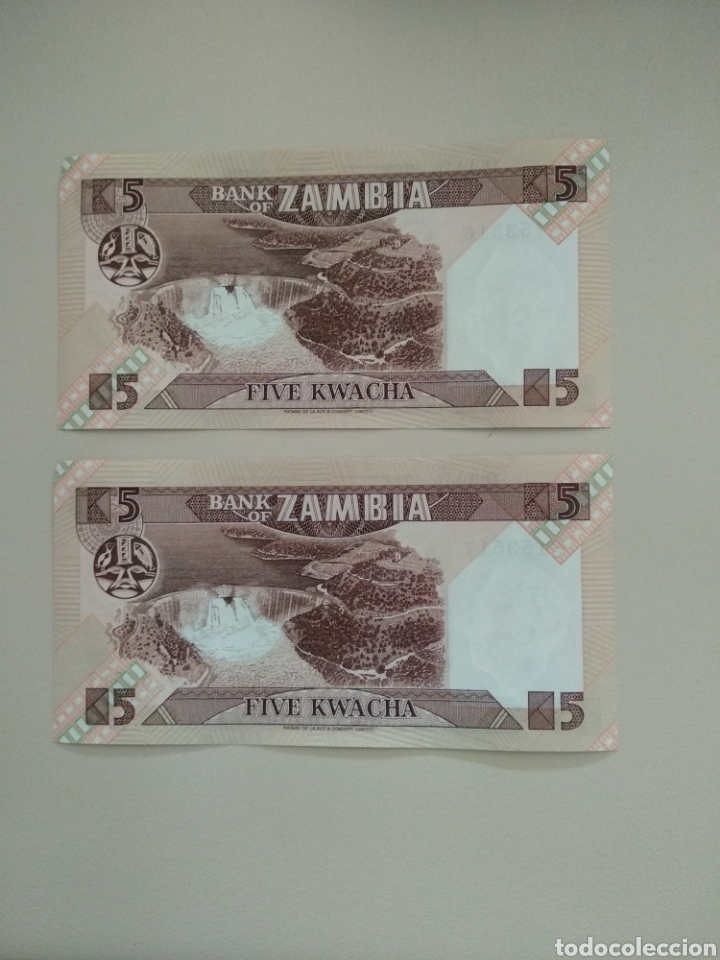 Billetes extranjeros: BILLETES DE ZAMBIA - Foto 2