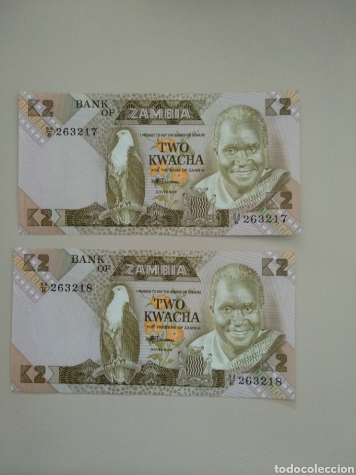 Billetes extranjeros: BILLETES DE ZAMBIA - Foto 1
