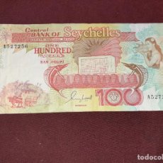 Billetes extranjeros: SEYCHELLES 100 RUPEES S/F 1989