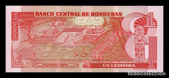 Billetes extranjeros: Honduras 1 Lempira 2004 Pick 84d Sc Unc - Foto 2
