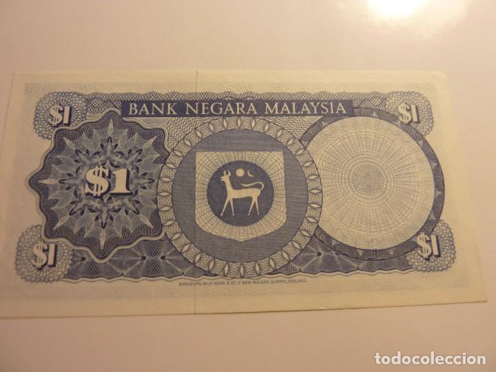 Billetes extranjeros: MALASIA 1 $ S/C - Foto 2
