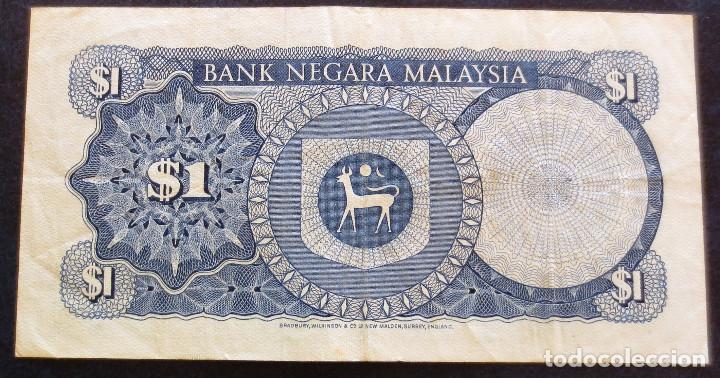 Billetes extranjeros: MALASIA   BILLETE DE  1 RINGGIT DE 1976 P-13a - Foto 2