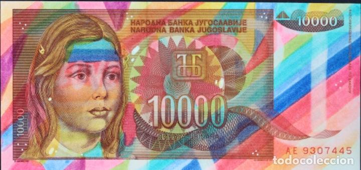 Billetes extranjeros: LUVART, 10000 DINARA - Foto 1
