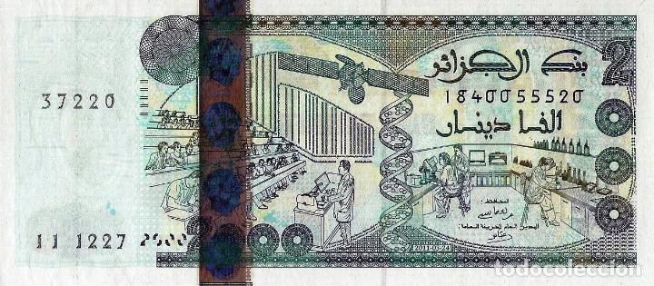 Billetes extranjeros: ALGERIA, 2000 Dinares, 2011, P144, UNC - Foto 2