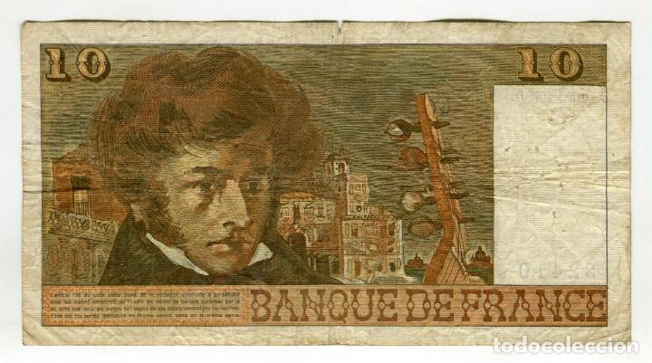 Billetes extranjeros: FRANCIA 10 (DIEZ) FRANCOS - Foto 1