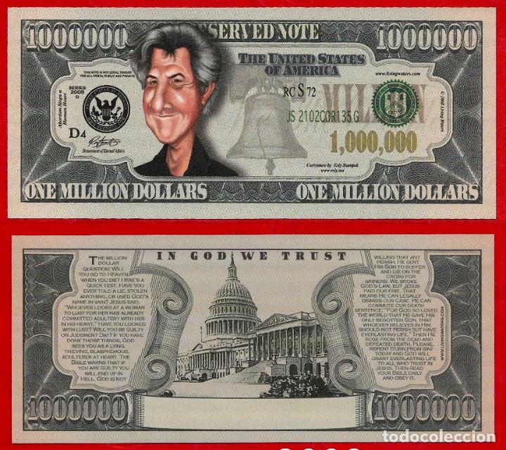 Billetes extranjeros: BILLETE DE 1.000.000 DOLARES - ROBERT DE NIRO - ESPECIAL COLECCIONISTAS - PAPEL