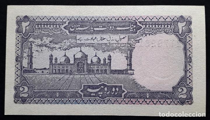 Billetes extranjeros: PAKITAN BILLETE DE 2 RUPIAS S/C - Foto 2