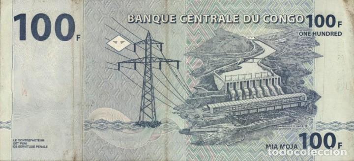 Billetes extranjeros: CONGO Democratic Republic - 100 Francs - 2000 - Pick 92 - Foto 2