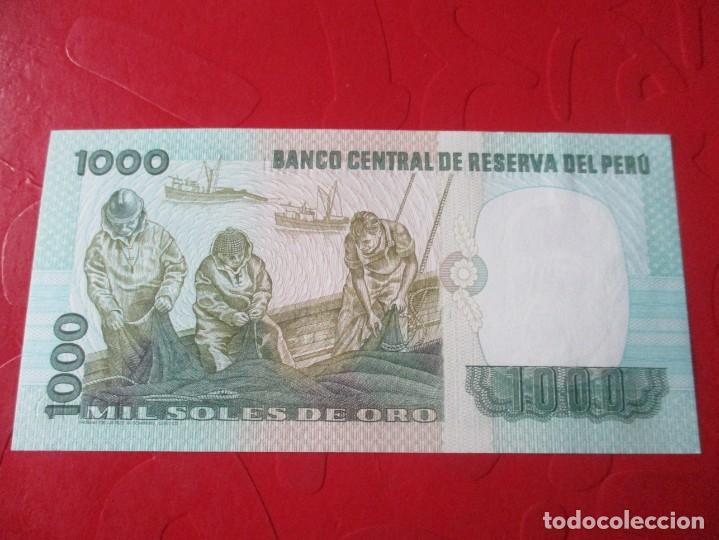 Billetes extranjeros: Peru. billete de 1000 soles 1979 - Foto 2