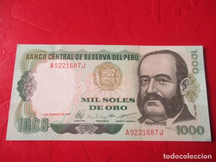 Billetes extranjeros: Peru. billete de 1000 soles 1979 - Foto 1