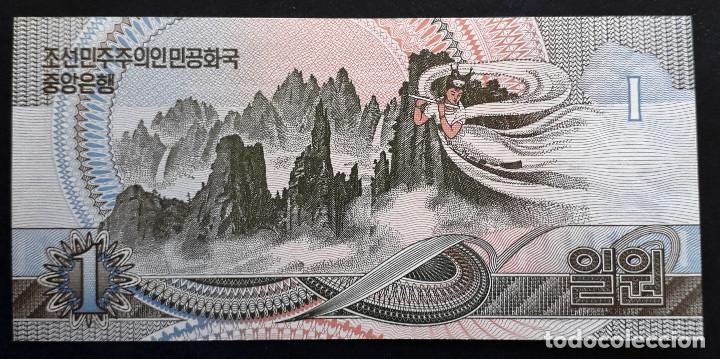 Billetes extranjeros: kOREA COREA BILLETE DE 1 WON ESPECIMEN DE 1992 S/C - Foto 2