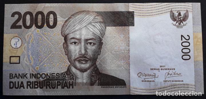 Billetes extranjeros: INDONESIA BILLETE DE 2000 RUPIAS DEL 2011 S/C - Foto 1