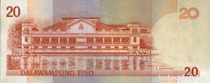 Billetes extranjeros: Filipinas - PHILIPPINES - 20 Piso - 2000 - Pick 182 - Foto 2