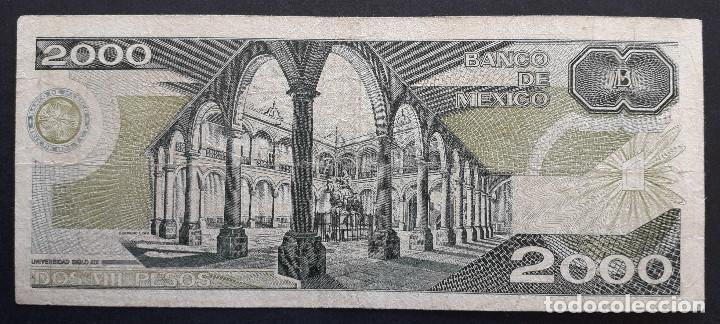 Billetes extranjeros: MEXICO BILLETE DE 2000 PESOS DE 1983 PICK 82a - Foto 2