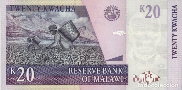 Billetes extranjeros: Malawi - 20 Kwacha - 2009 - Pick 52 - Foto 2