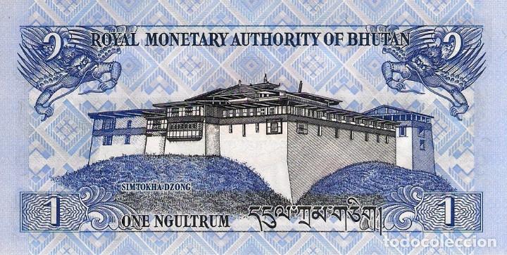 Billetes extranjeros: BHUTAN, 1 NGULTRUM, 2013, P27, UNCIRCULATED - Foto 3