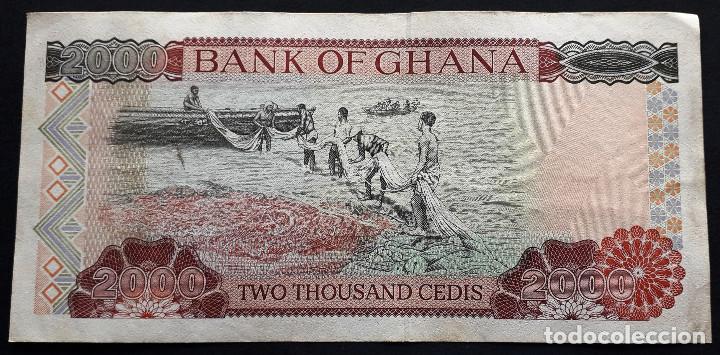Billetes extranjeros: GHANA BILLETE DE 2000 CEDIS DE 1995 - Foto 2