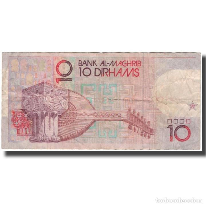Billetes extranjeros: [#598508] Billete, 10 Dirhams, Marruecos, KM:63a, BC - Foto 2