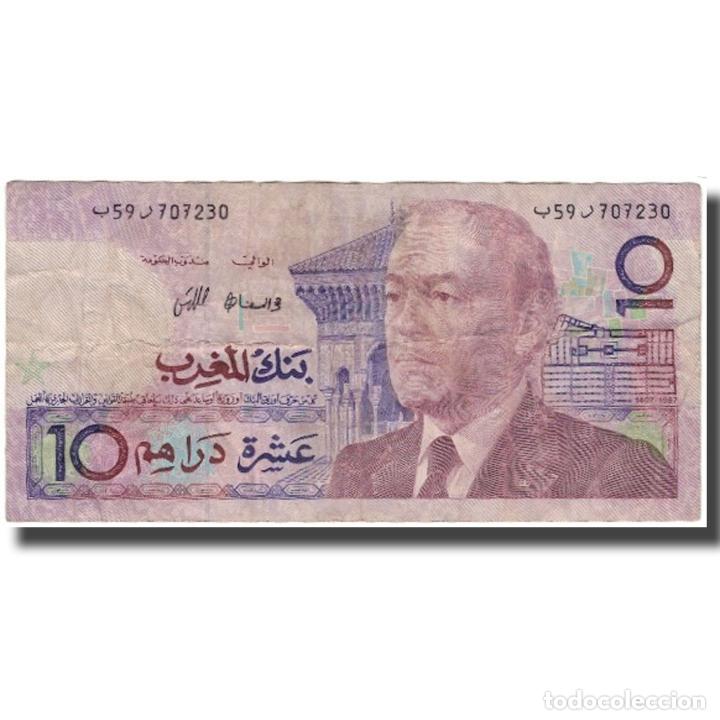 Billetes extranjeros: [#598508] Billete, 10 Dirhams, Marruecos, KM:63a, BC - Foto 1