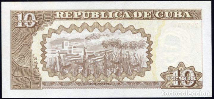 Billetes extranjeros: CUBA 10 PESOS 2010 SIN CIRCULAR - Foto 2