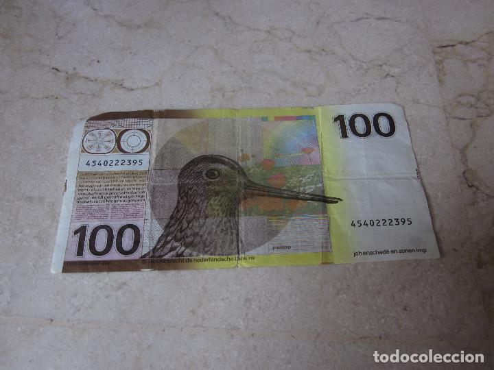 Billetes extranjeros: BILLETE 100 GULDEN HOLANDA 1977 - Foto 2