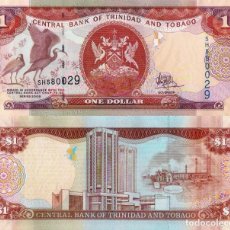 Billetes extranjeros: TRINIDAD & TOBAGO, 1 DOLLAR, 2006, P46, UNC. Lote 205201486