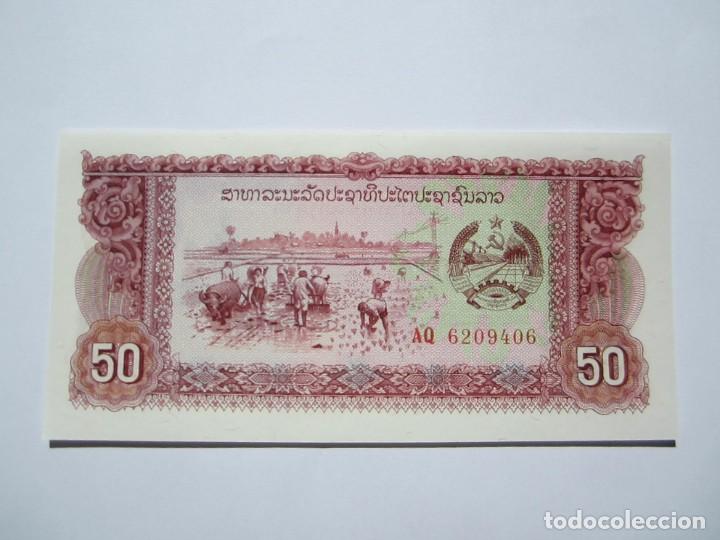 Billetes extranjeros: BILLETE DE 50 KIPS DE LAOS S.C - Foto 1