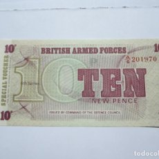 Billetes extranjeros: BILLETE DE 10 PENCES DE LA ARMADA BRITANICA S.C