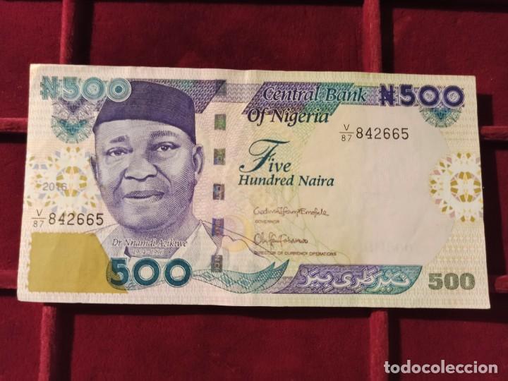 Nigeria 500 Naira 2016 Pick 30o - Vendido En Venta Directa - 206334487