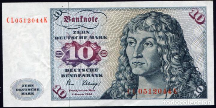 Billetes extranjeros: ALEMANIA - 10 MARCOS 1980 - Foto 1