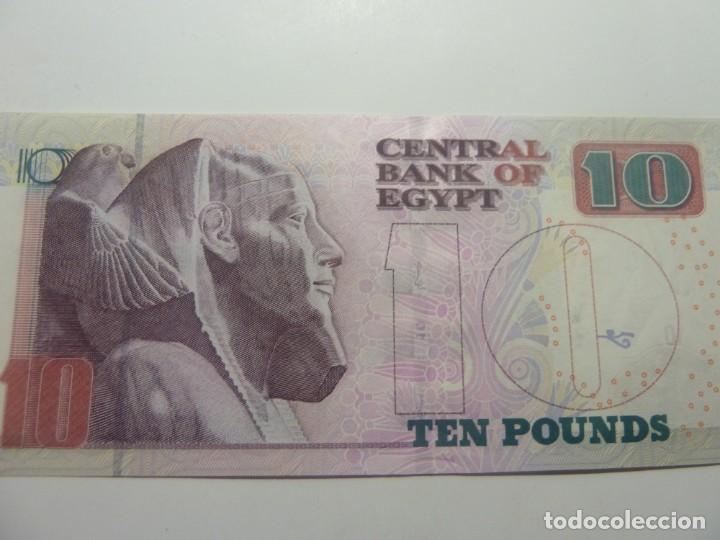 Billetes extranjeros: BILLETE DE EGIPTO 10 POUND 2003 S/C - Foto 1