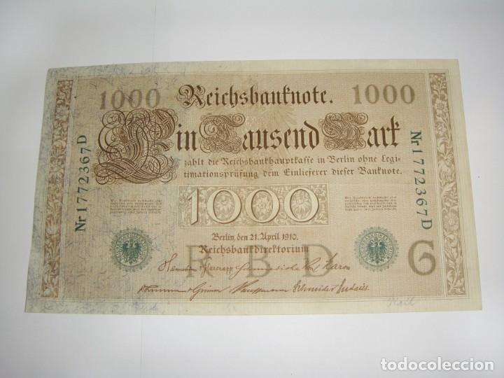 1000 Marcos Alemanes. 1910.