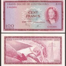 Billetes extranjeros: LUXEMBURGO. 100 FRANCS 18.9. 1963. PICK 52. S/C.. Lote 208590337