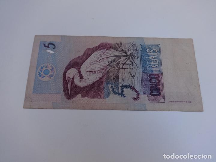 Billetes extranjeros: BILLETE DE BRASIL DE 5 REALES - Foto 2