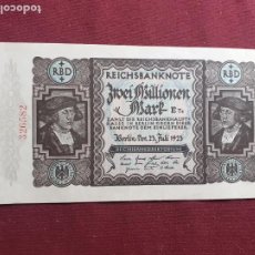 Billetes extranjeros: ALEMANIA, 2000000 MARCOS 23 - JULI - 1923. EBC+