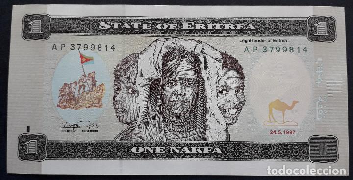 Billetes extranjeros: ERITREA BILLETE DE 1 NAKFA DE 1997 S/C - Foto 1
