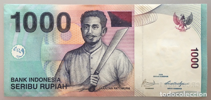 Billetes extranjeros: Indonesia. 1000 rupias - Foto 1