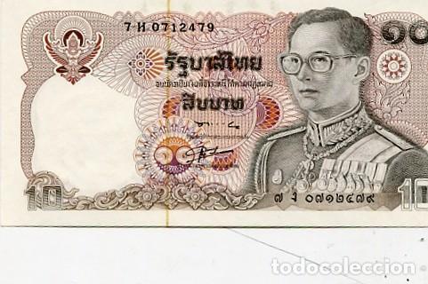 Billetes extranjeros: BILELTE TAILANDIA 10 - Foto 1
