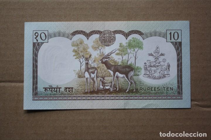 Billetes extranjeros: NEPAL -10 rupee (1985) S/C- - Foto 2