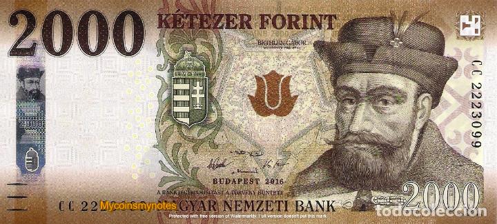 Hungary 2000 Forint 2020 UNC 