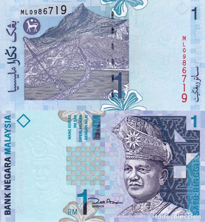 Billetes extranjeros: Malaysia, 1 Ringgit, 2000, P39, UNC - Foto 1