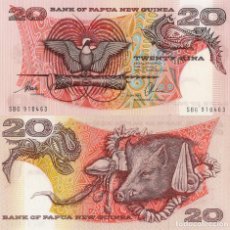 Billetes extranjeros: PAPUA NEW GUINEA, 20 KINA, 1996, P10B, UNC. Lote 166407962