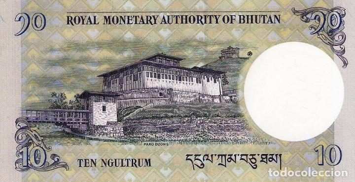 Billetes extranjeros: BHUTAN, 10 NGULTRUM, 2013, P29b, UNC - Foto 3