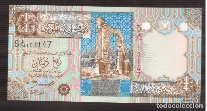 Billetes extranjeros: BILLETE DE AFRICA LIBYA - Foto 1