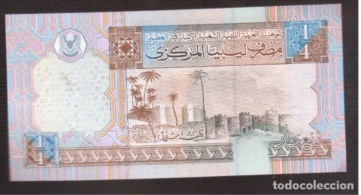 Billetes extranjeros: BILLETE DE AFRICA LIBYA - Foto 2