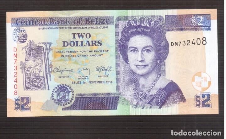 Billetes extranjeros: BILLETE DE AMERICA BELIZE - Foto 1