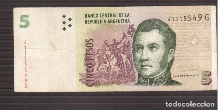 Billetes extranjeros: BILLETE DE AMERICA ARGENTINA CIRCULADO - Foto 1