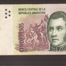 Billetes extranjeros: BILLETE DE AMERICA ARGENTINA CIRCULADO