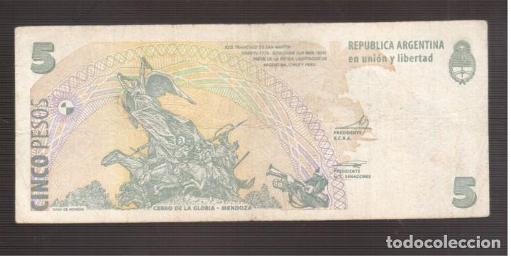 Billetes extranjeros: BILLETE DE AMERICA ARGENTINA CIRCULADO - Foto 2